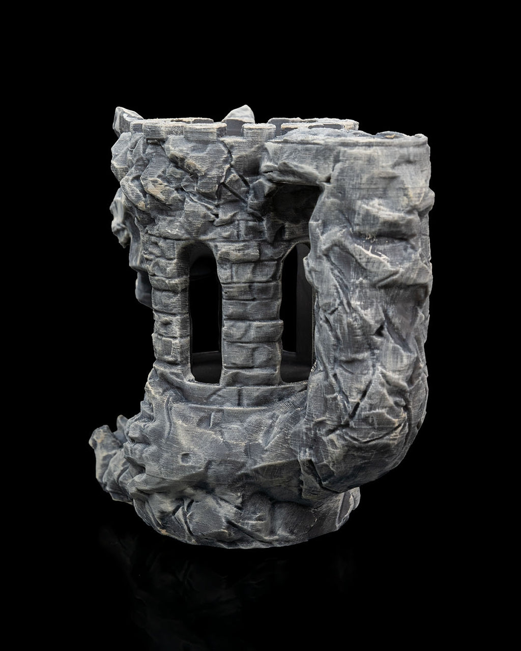 Dragon's Fortress Can Holder & Dice Tower