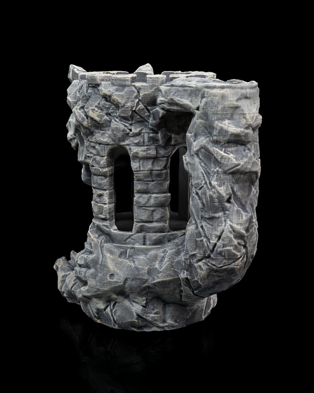 Dragon's Fortress Can Holder & Dice Tower