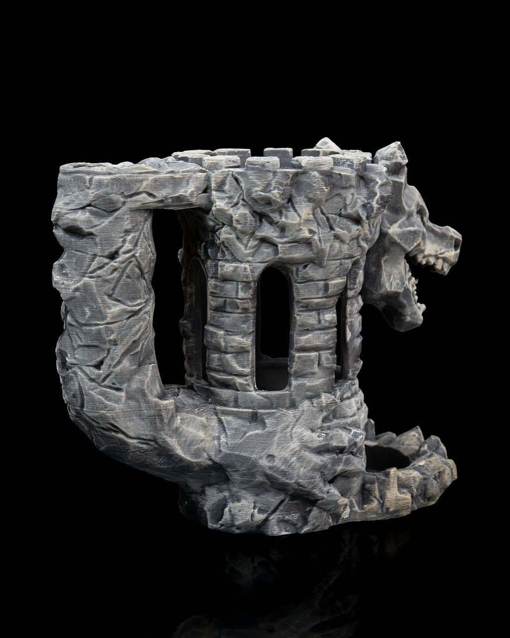 Dragon's Fortress Can Holder & Dice Tower