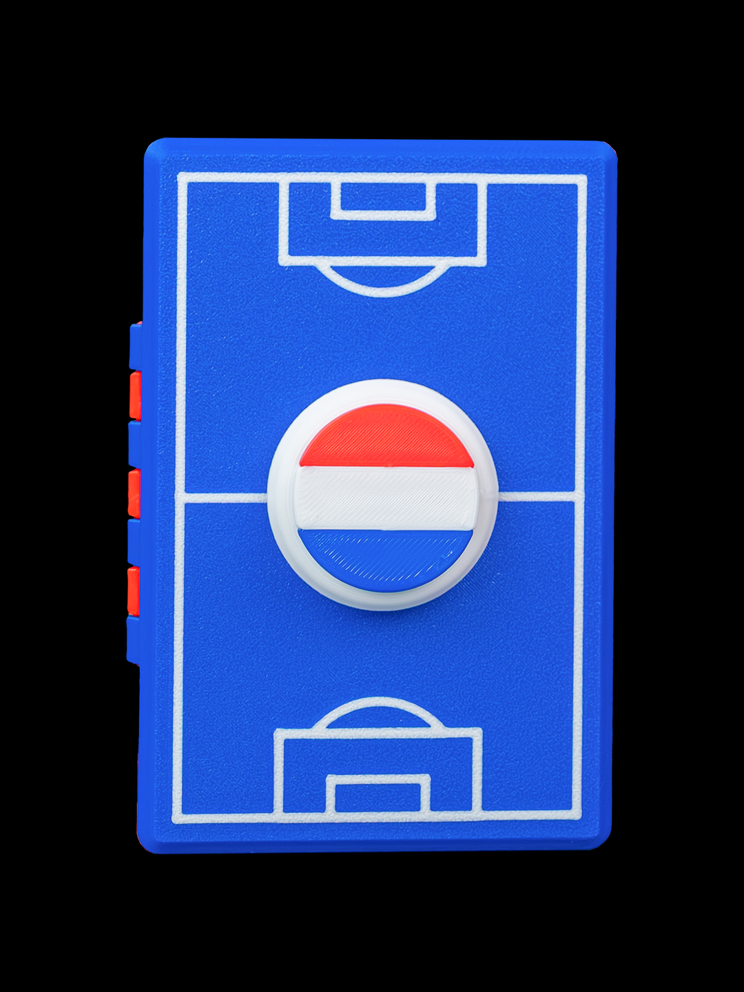 Custom Soccer Player Figurine Keychain with box holder