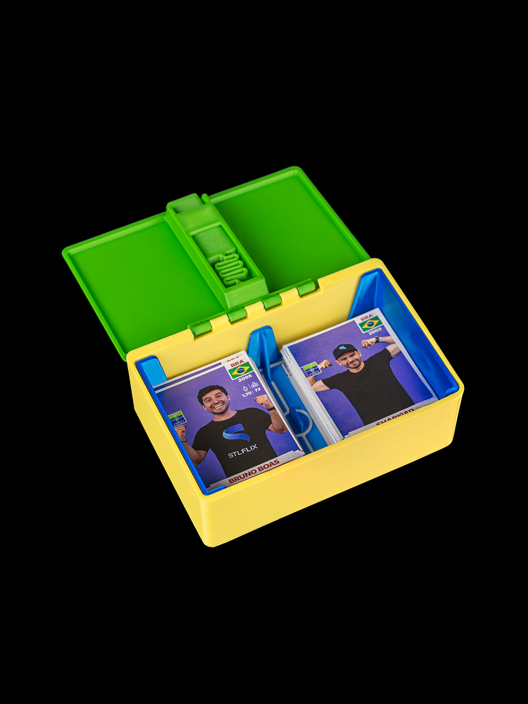 Custom Soccer Player Figurine Keychain with box holder