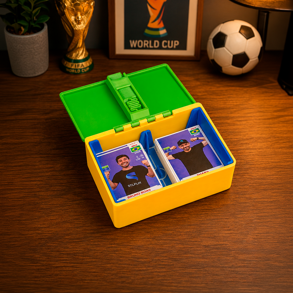 Custom Soccer Player Figurine Keychain with box holder