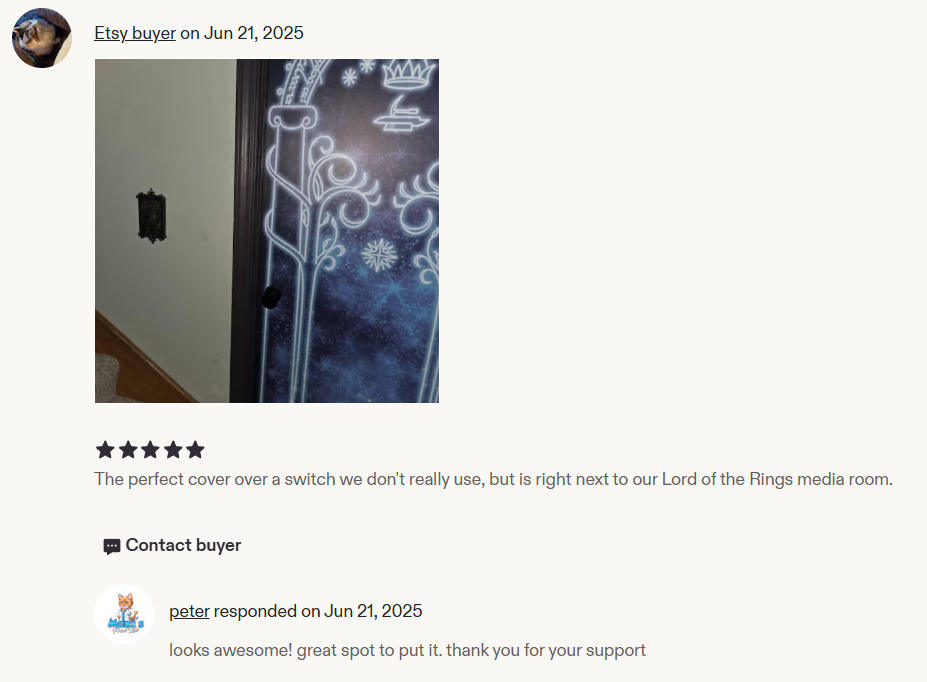 Dragon Eye Light Switch Cover: Fantasy Home Decor