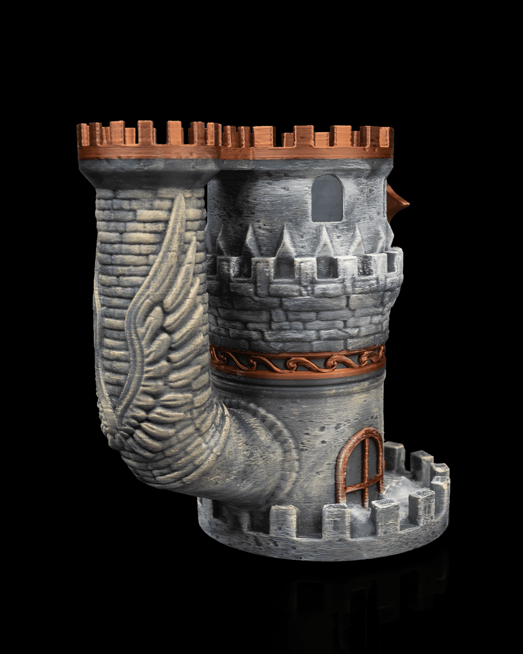 Tower of the Valiant Can Holder & Dice Tower