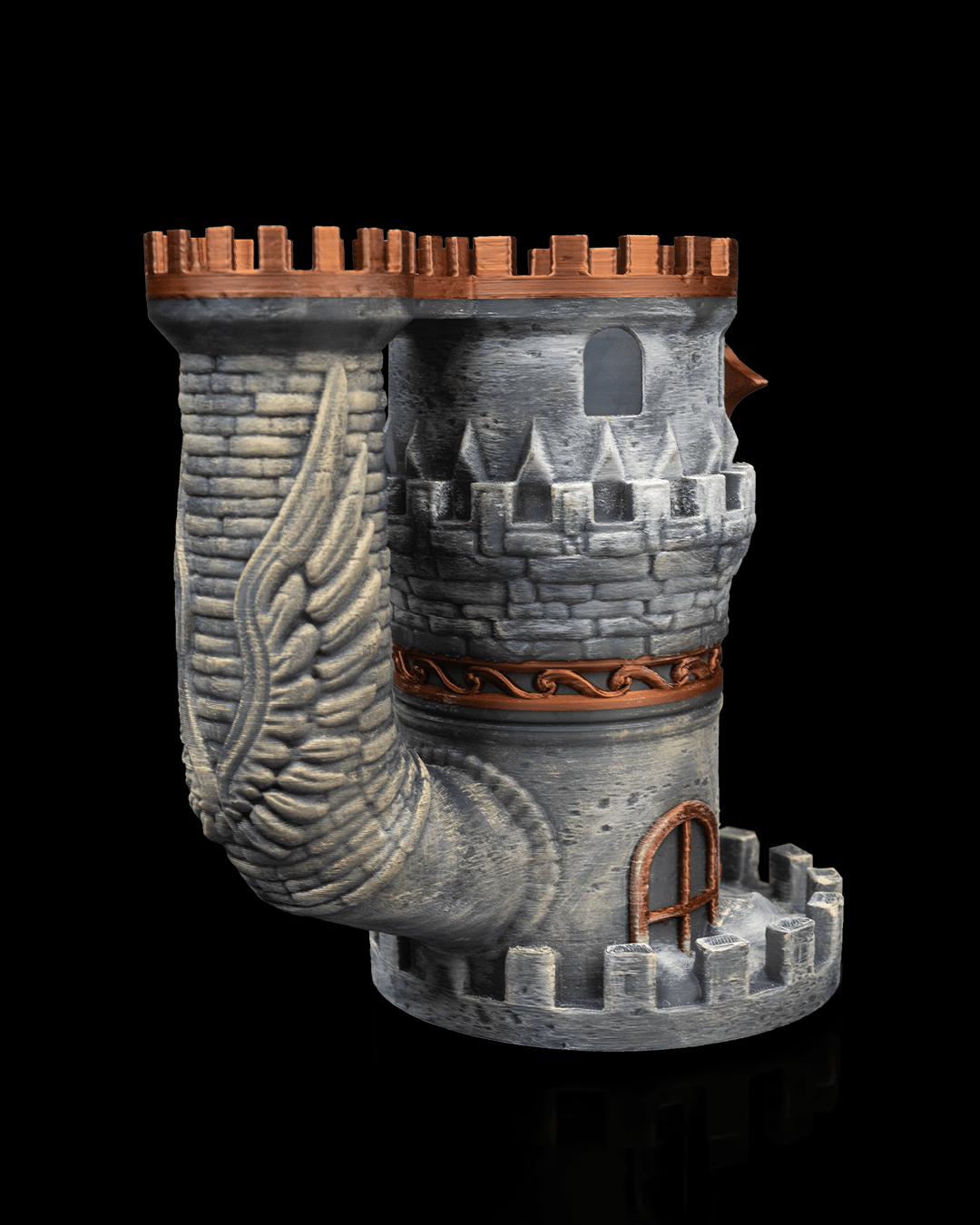 Tower of the Valiant Can Holder & Dice Tower