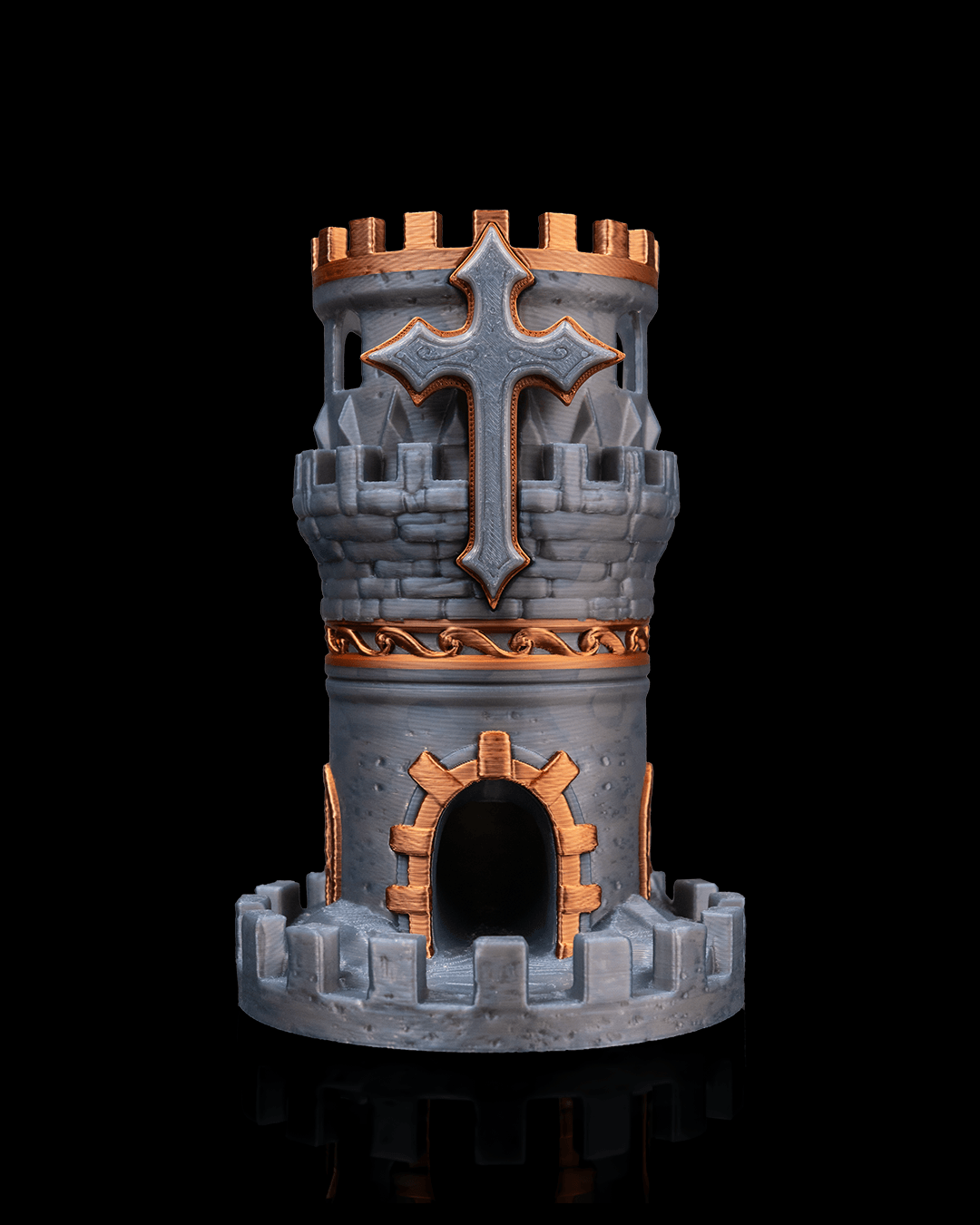 Tower of the Valiant Can Holder & Dice Tower