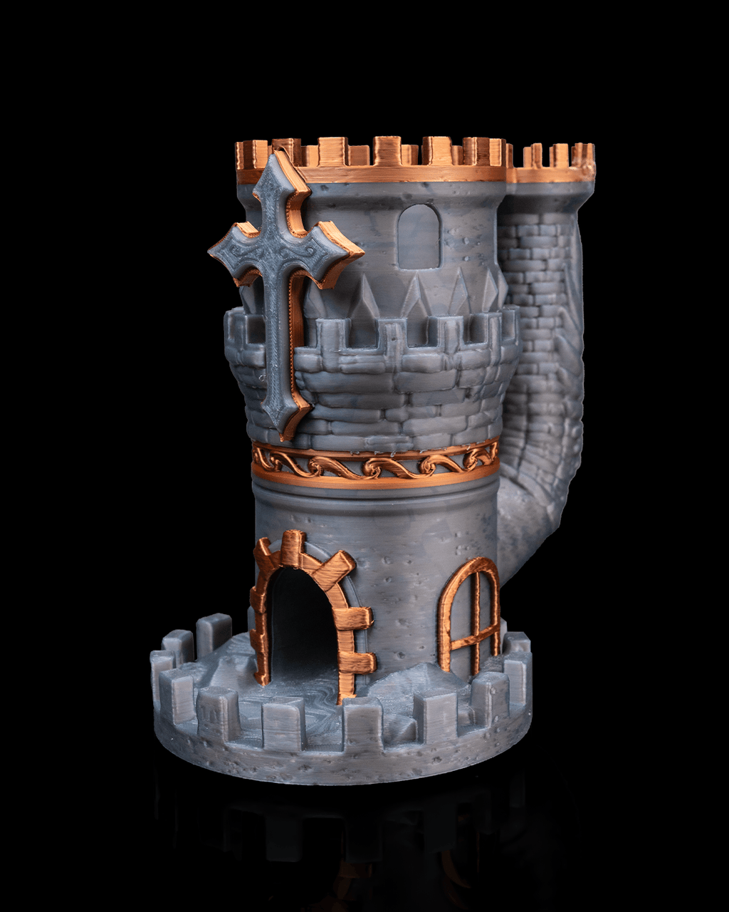 Tower of the Valiant Can Holder & Dice Tower