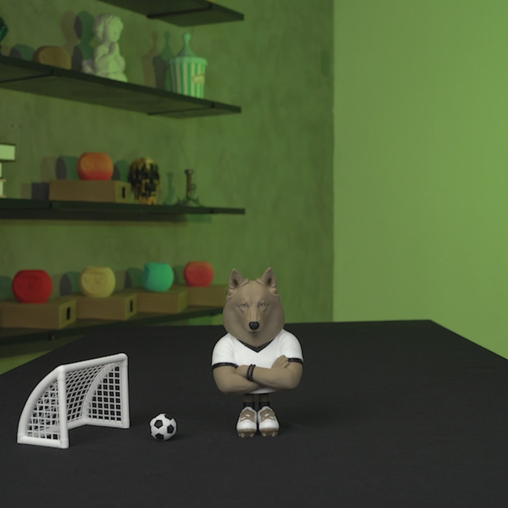 Custom Soccer Player Figurine That Kicks! (Limited Time Only!)