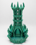 Color Changing Dice Tower - Obsidian Citadel Style