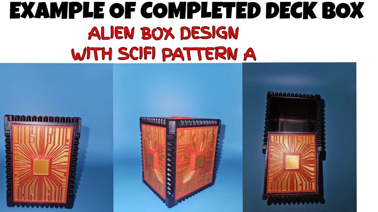 Design Your Own Custom Deck Box